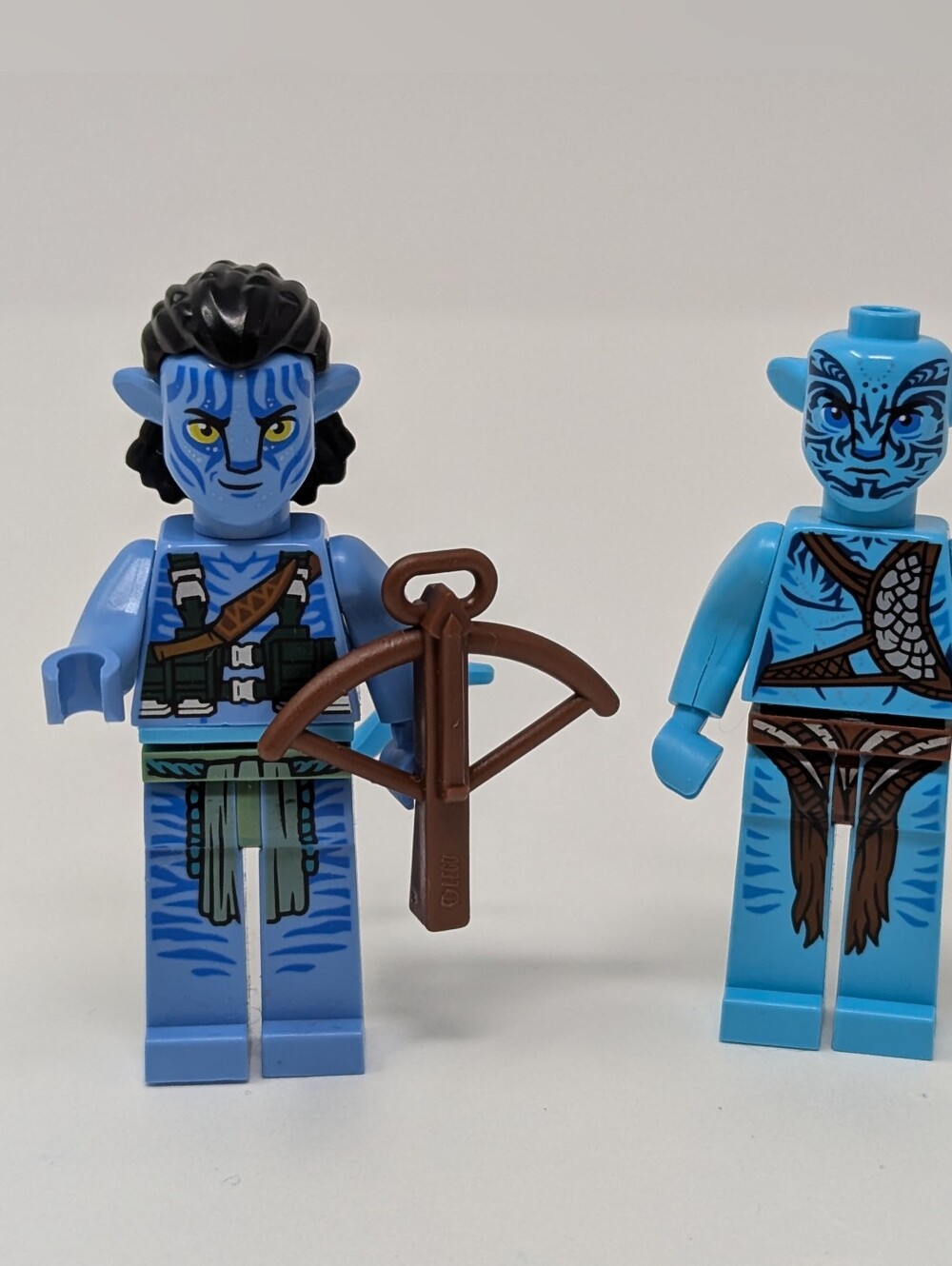 LEGO Blue Avatar Warrior Mini Figures Not Complete